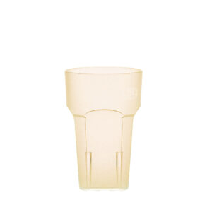 Wasserglas, Cocktailglas, Longdrinkglas 200 ml gelb hell aus SAN