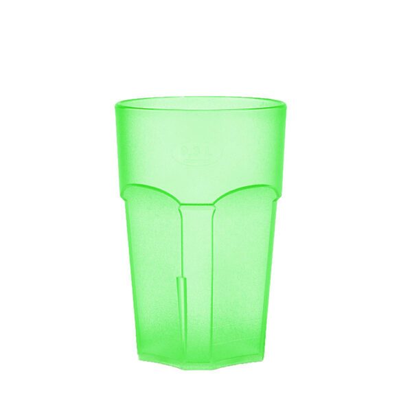 Wasserglas, Cocktailglas, Longdrinkglas 300 ml grün hell aus SAN