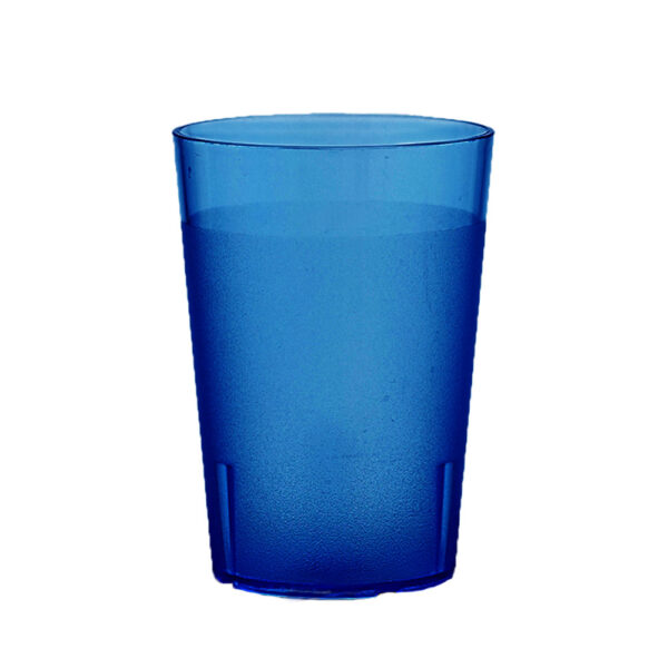 Trinkbecher 400 ml blau aus SAN